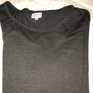 XL Irma, LulaRoe tunic, grey